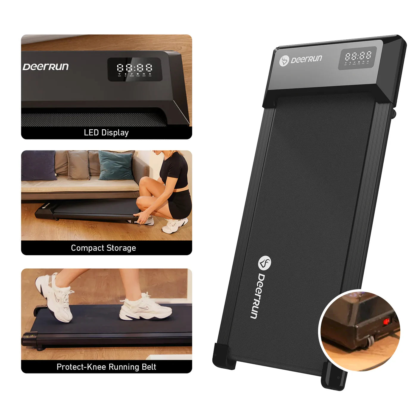 Urban Plus Smart Walking pad Treadmill with Remote Control